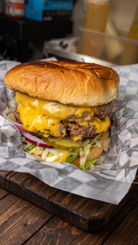 Boss Hawk Double Cheeseburger Combo