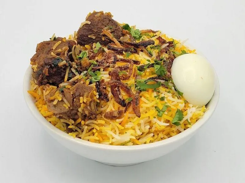 Mutton Ghee Roast Biryani