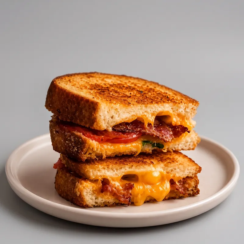 Bacon And Cheddar Sandwich