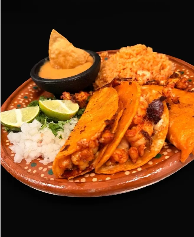 Birria Taco De Camaron Combo