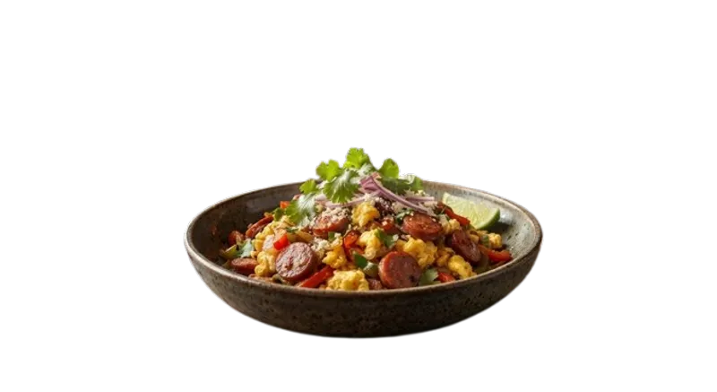 Huevo Con Salchicha