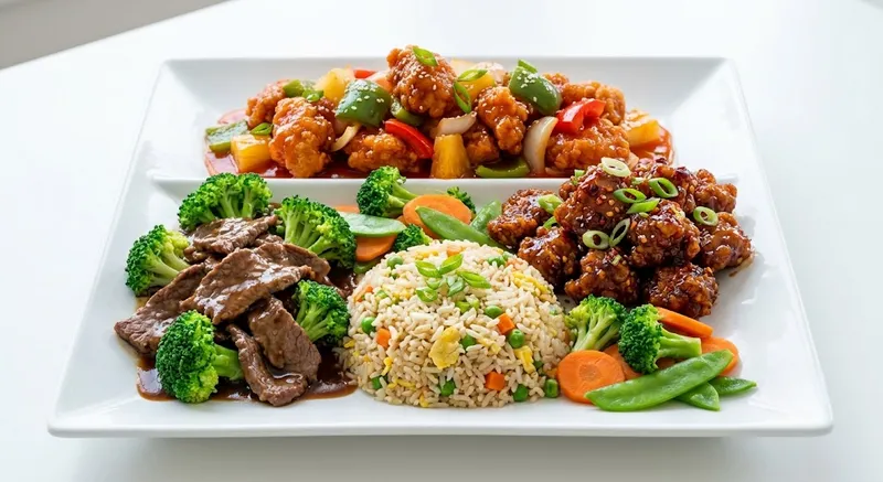 3. Three Entrees And Two Sides