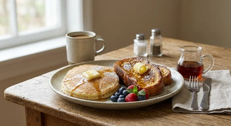 Pancakes And French Toast