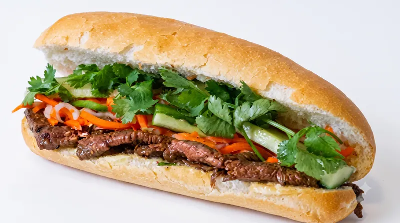 Grilled Beef Banh Mi