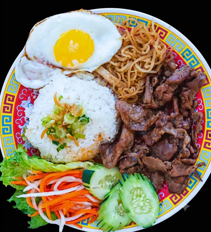 Grilled Beef Com Tam