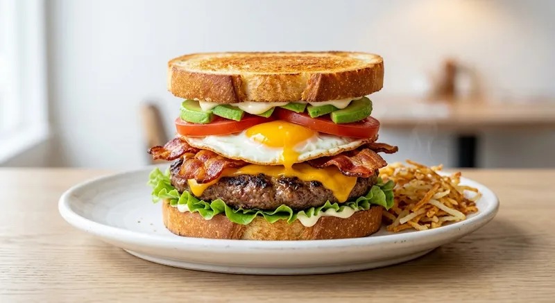Rogers Breakfast Burger