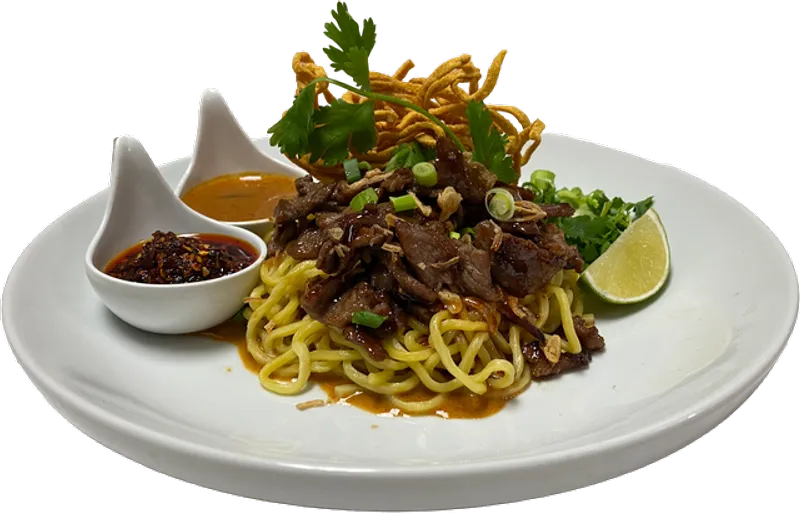 Lo Mein Kaow Soy Grilled Beef