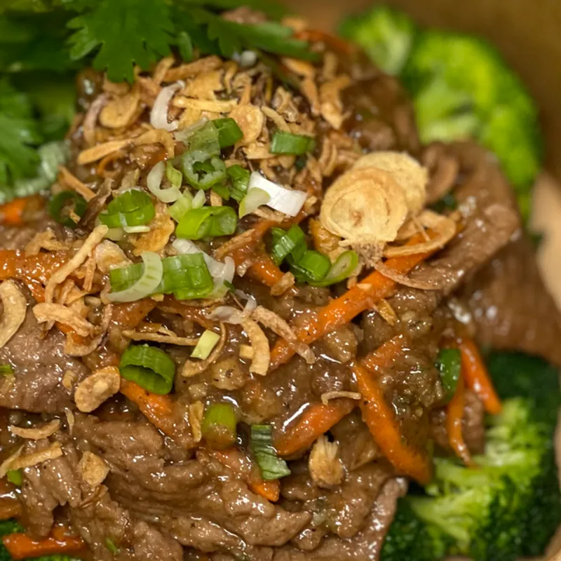 Gluten free Garlic Broccoli