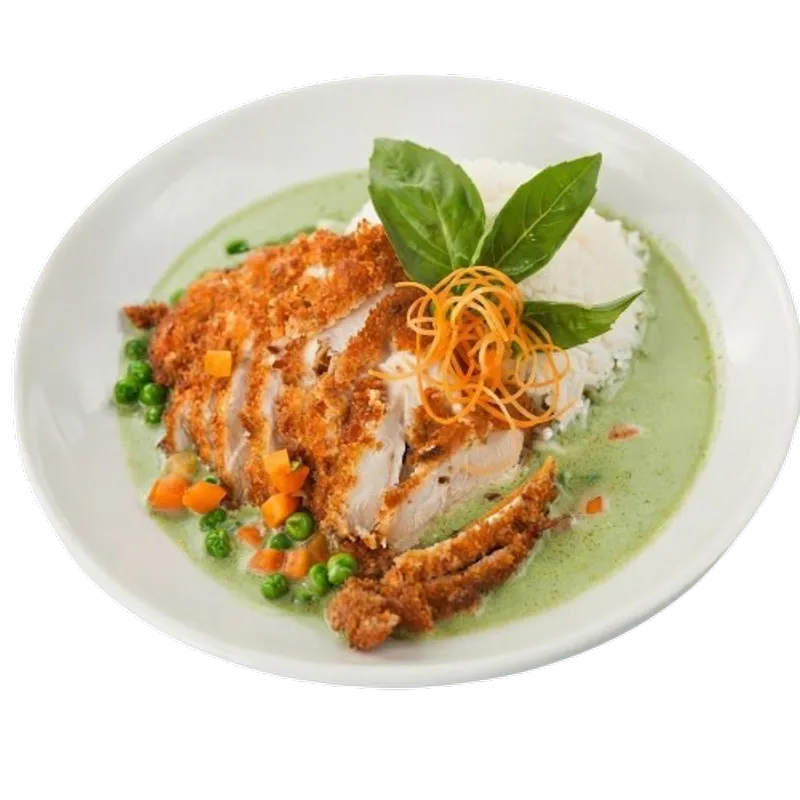 Crispy Chicken Green Curry