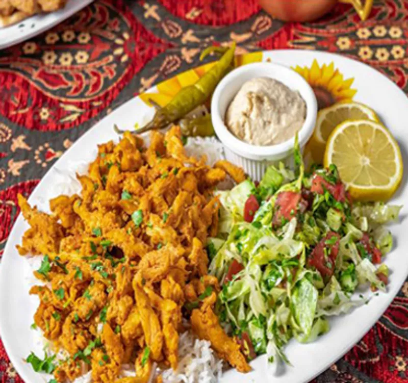 Chicken Shawrma Plate