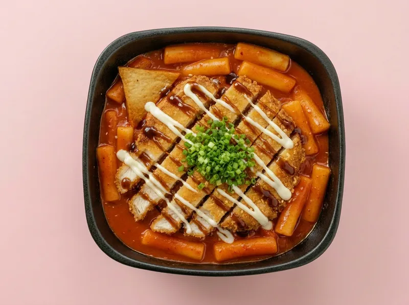 Tonkatsu Toekbokki