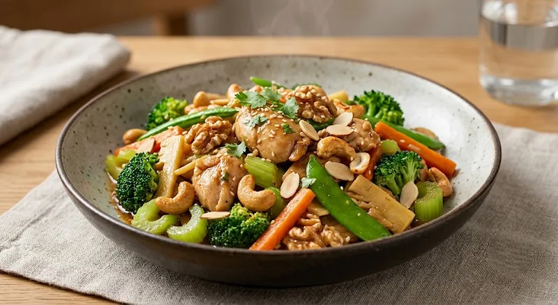 23. Chicken Triple Nuts Delight