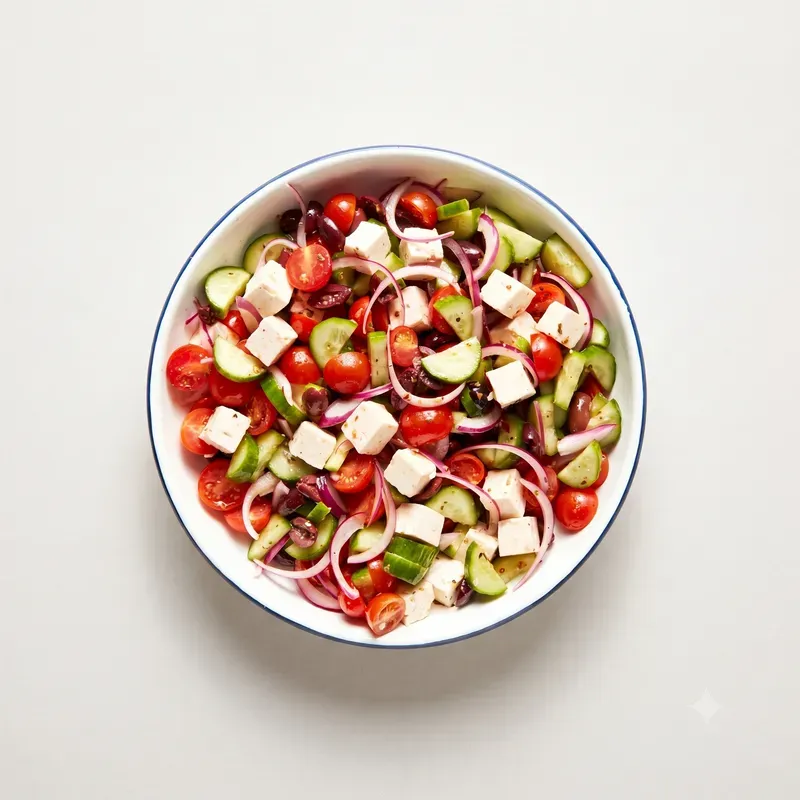 Angel's Giggly Greek Salad