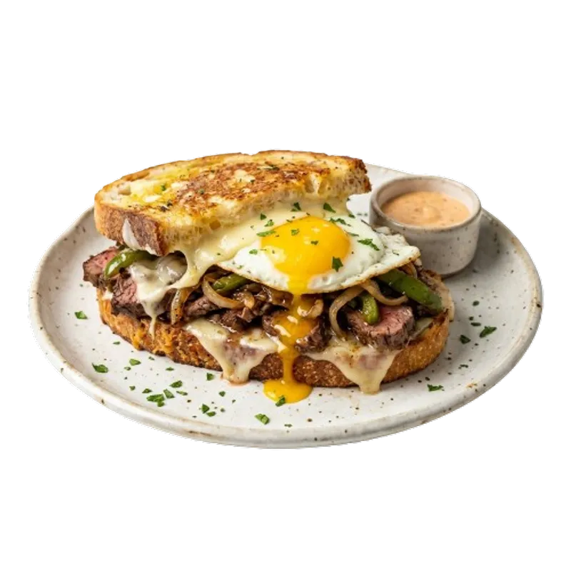 Brunch Philly Melt