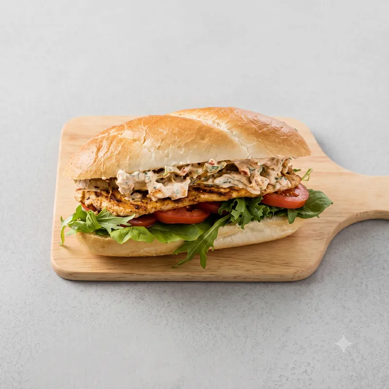Grilled Chicken Salad Sandwich