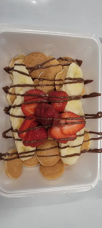 Mini Fruit Pancakes