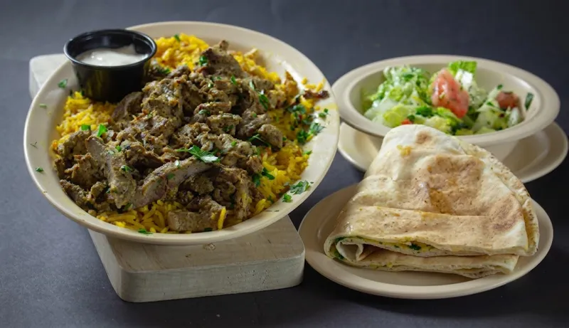 Shawarma Beef and Lamb Plate