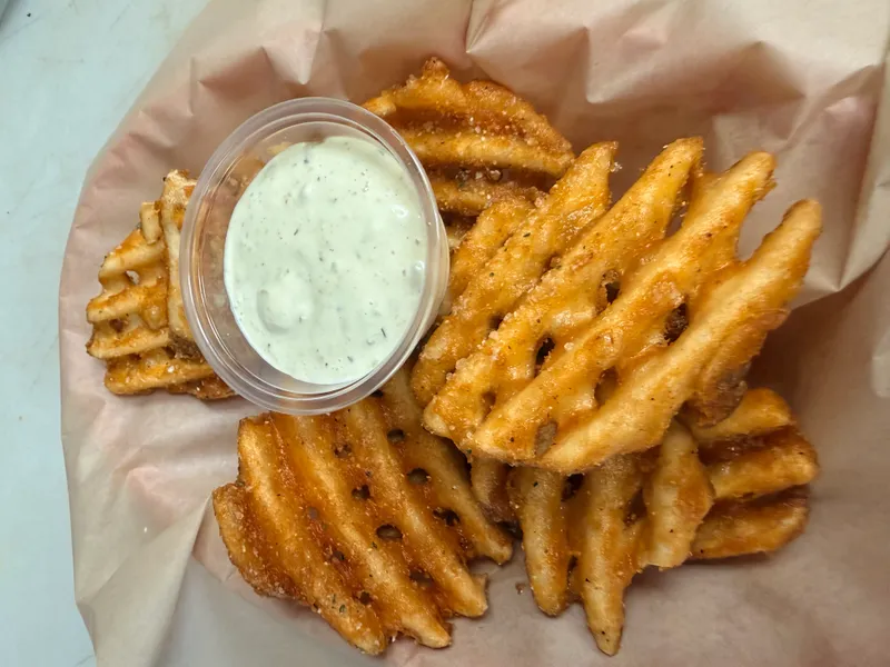Battered Waffle Fries