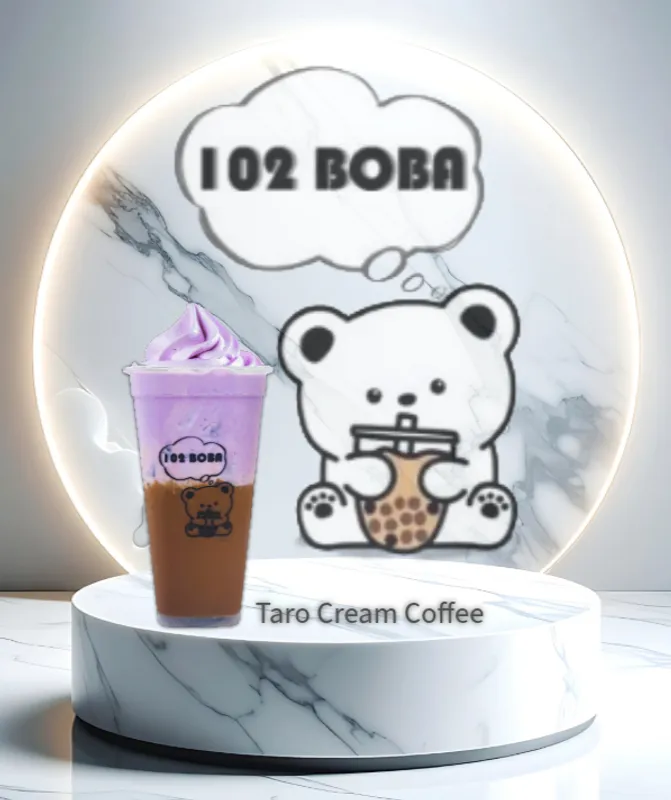 Taro Cream Coffee