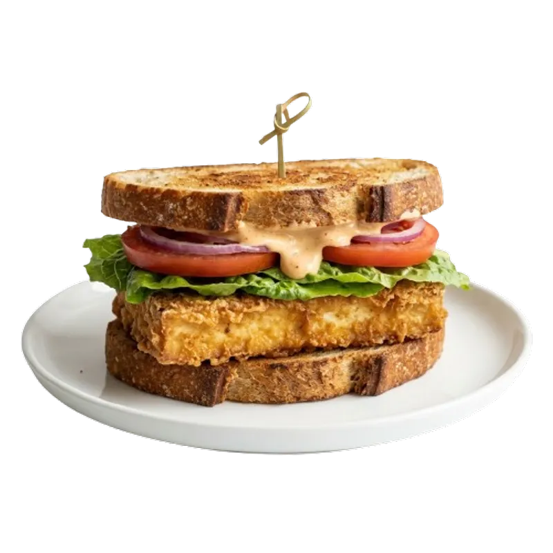 Fried Tofu Sandwich