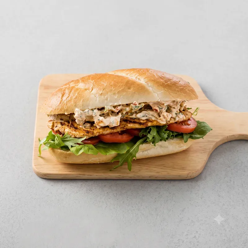Grilled Chicken Salad Sandwich