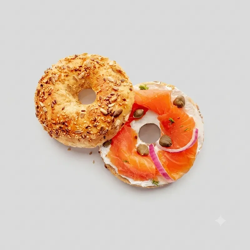 Bagel With Lox Spread