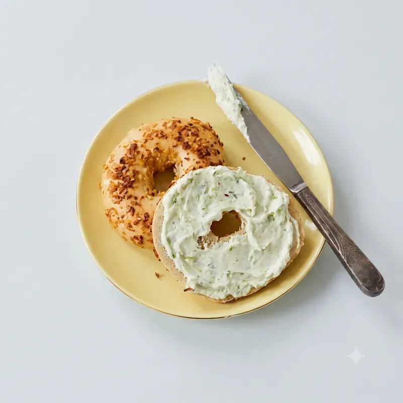 Bagel With Light Herb Garlic