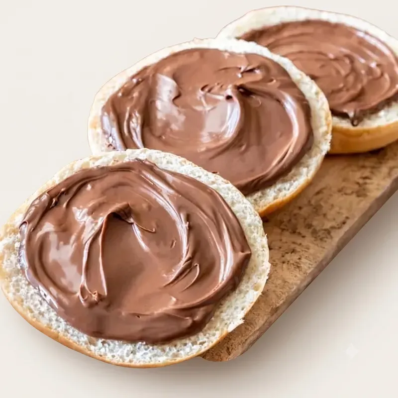 Bagel With Nutella