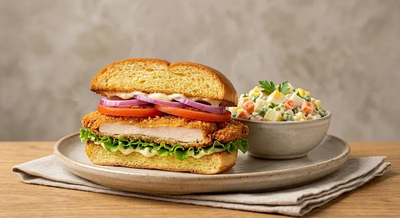 Chicken Milanesa Sandwich