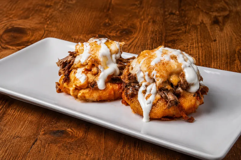 Machaca Eggs Benedict