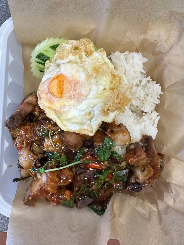 Pad KraPao Pork Belly