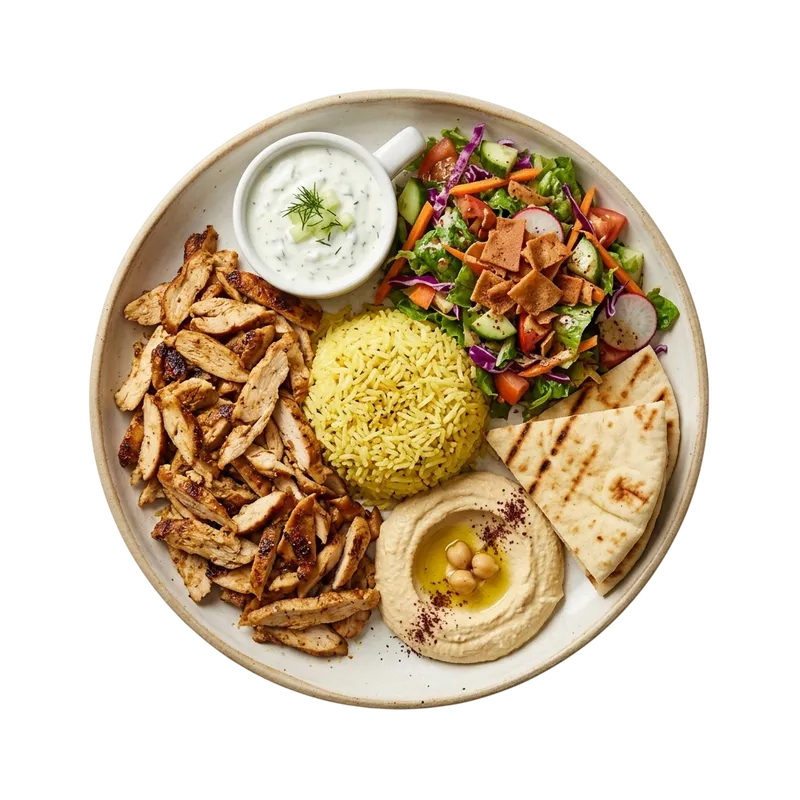Chicken Shawarma Plate