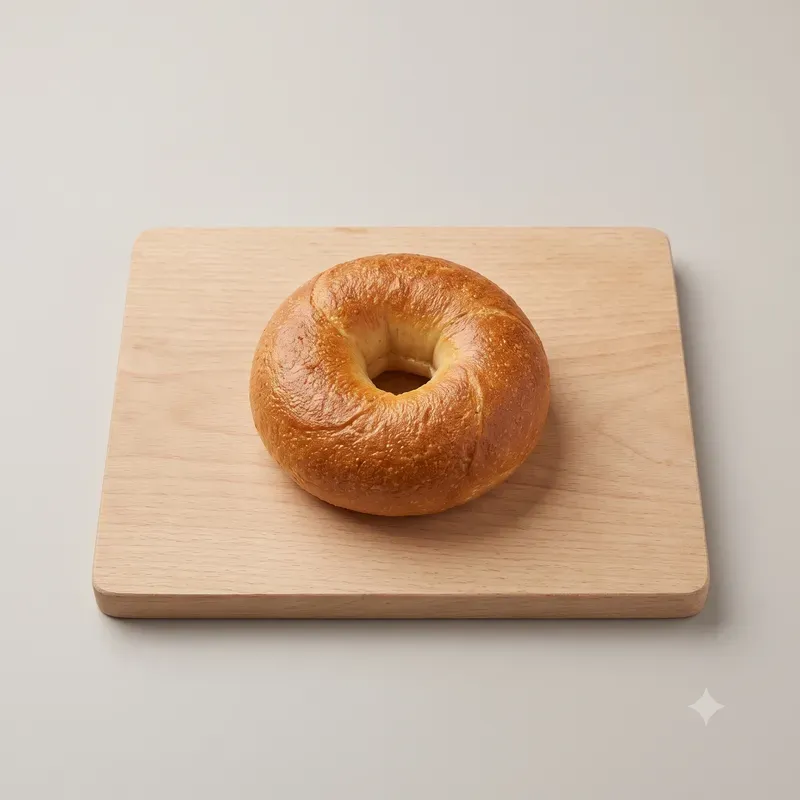 Bagel With Light Plain