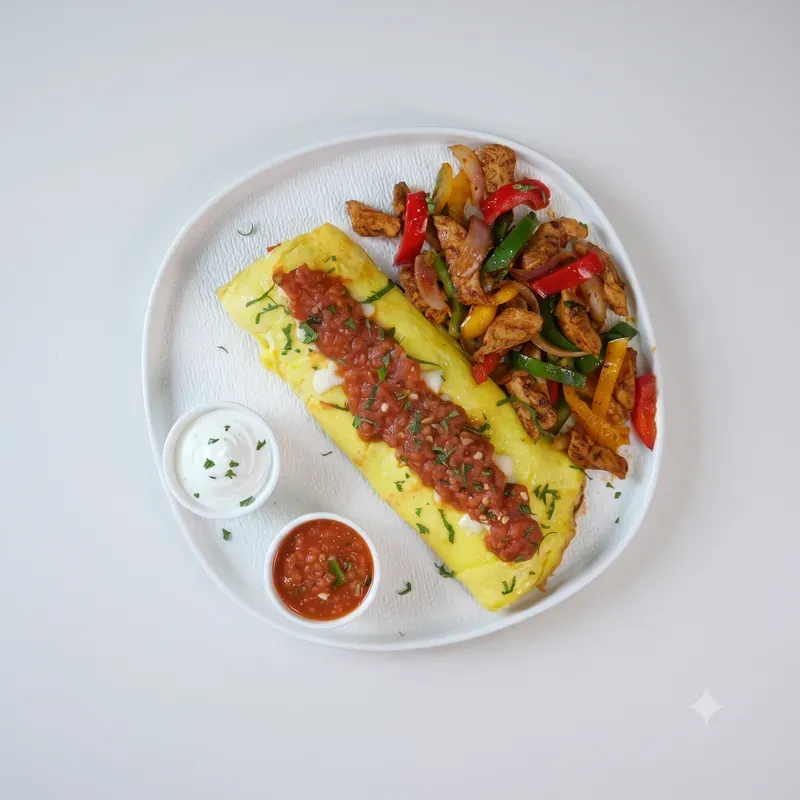 Sanchez's Fajita Omelet