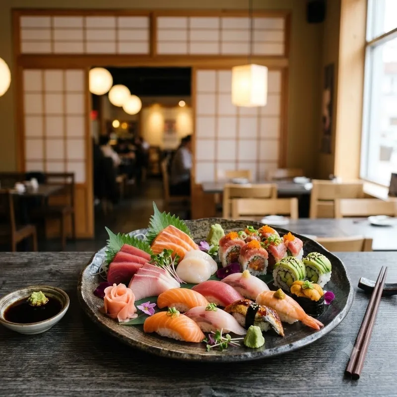 C. Sushi and Sashimi