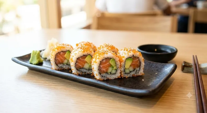 6 Pieces Alaskan Roll