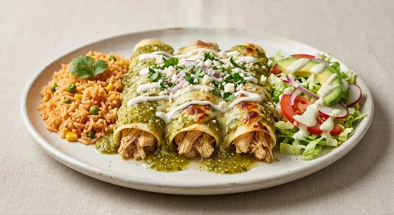 Enchiladas De Pollo