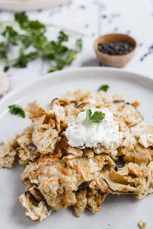 Fried Apple Matzo Brei