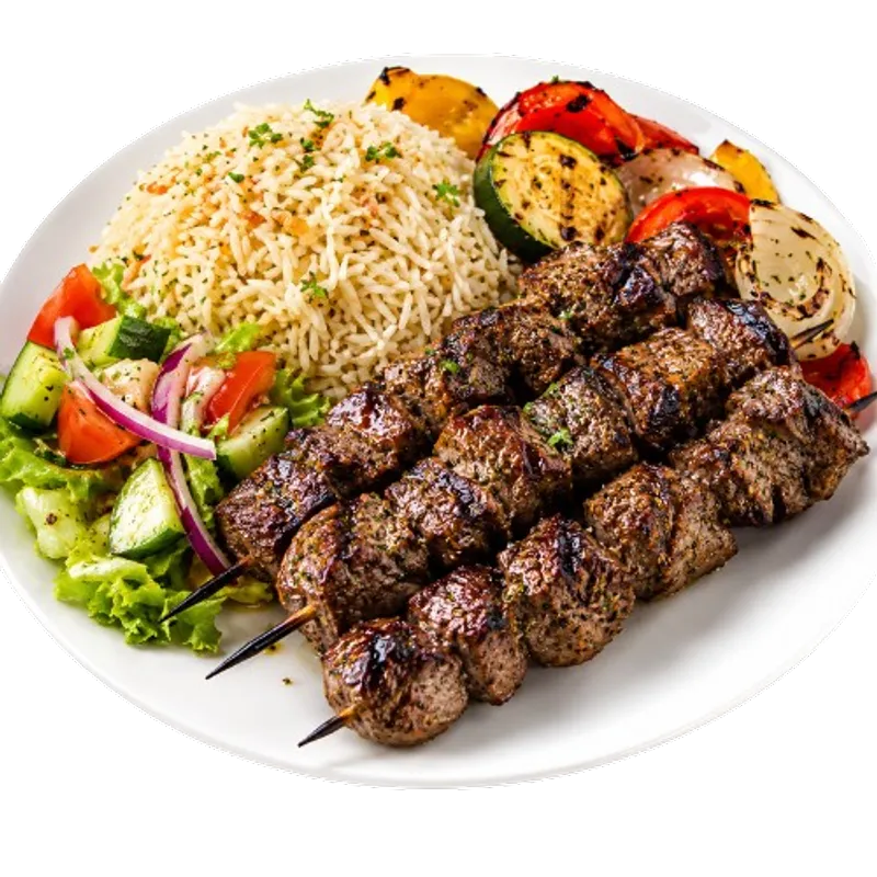 Lamb Kabob Entree