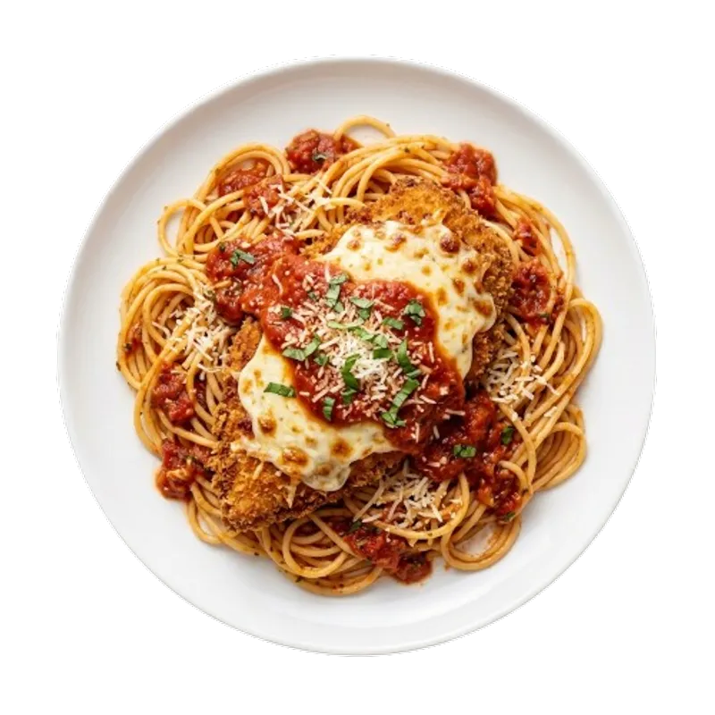 Chicken Parmigiana Pasta