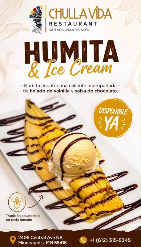 Humita & Ice Cream