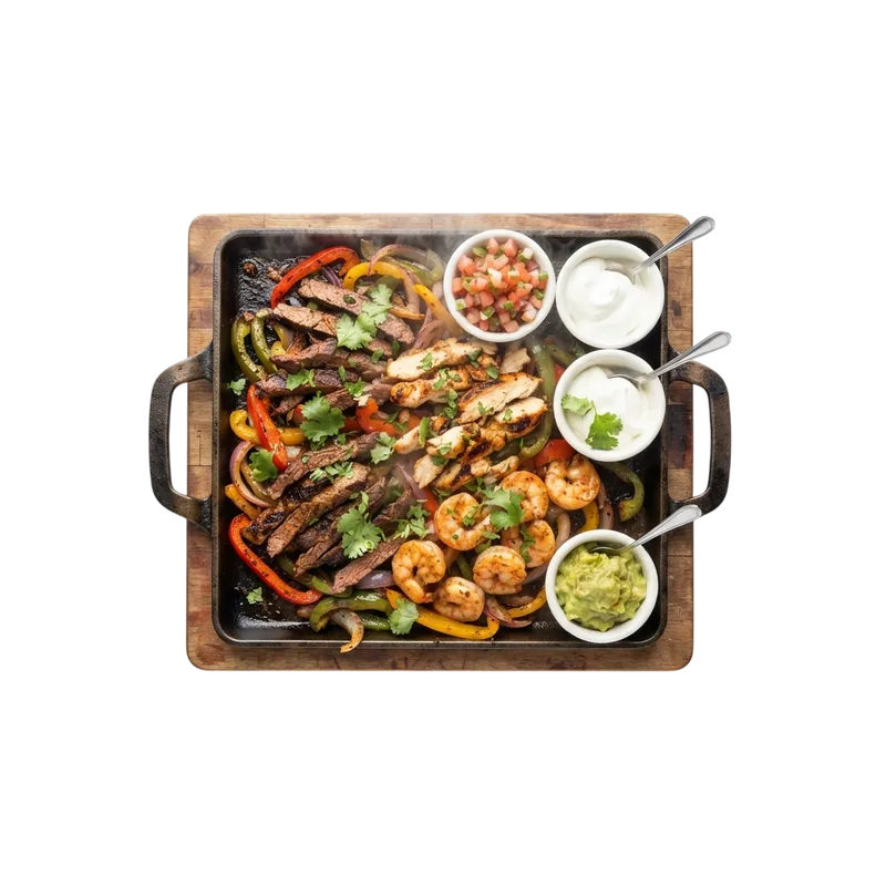 Trio Fajitas
