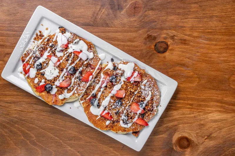 House Granola Fresh Berry Cakes
