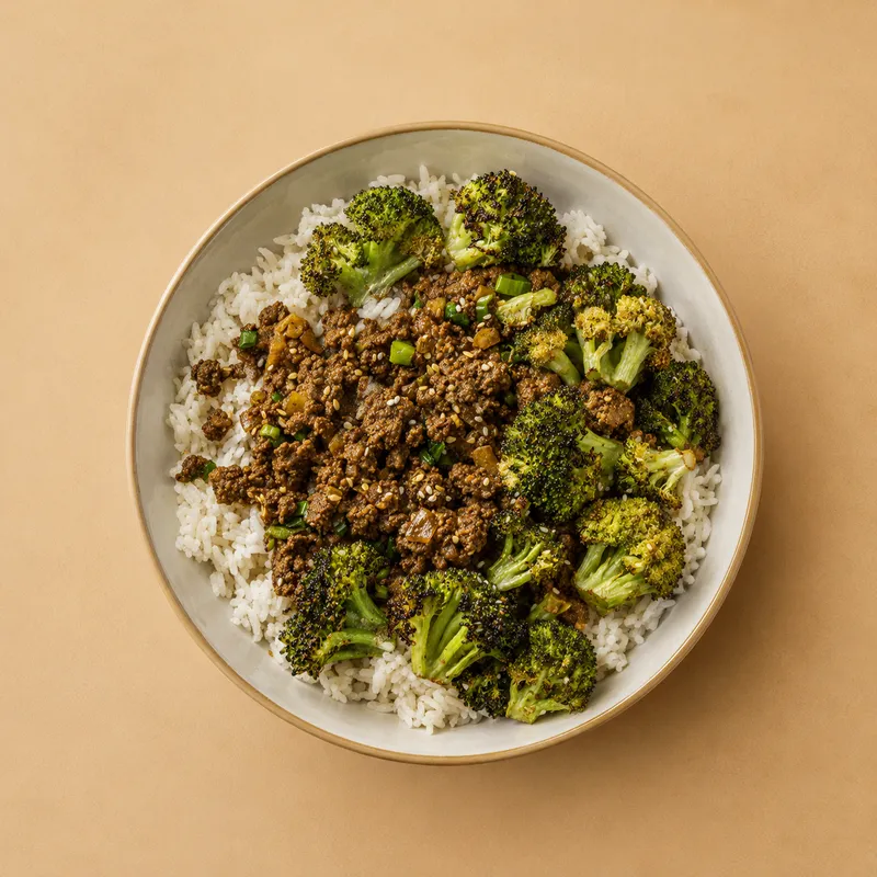 Grilled Spicy Sriracha Beef Bowl