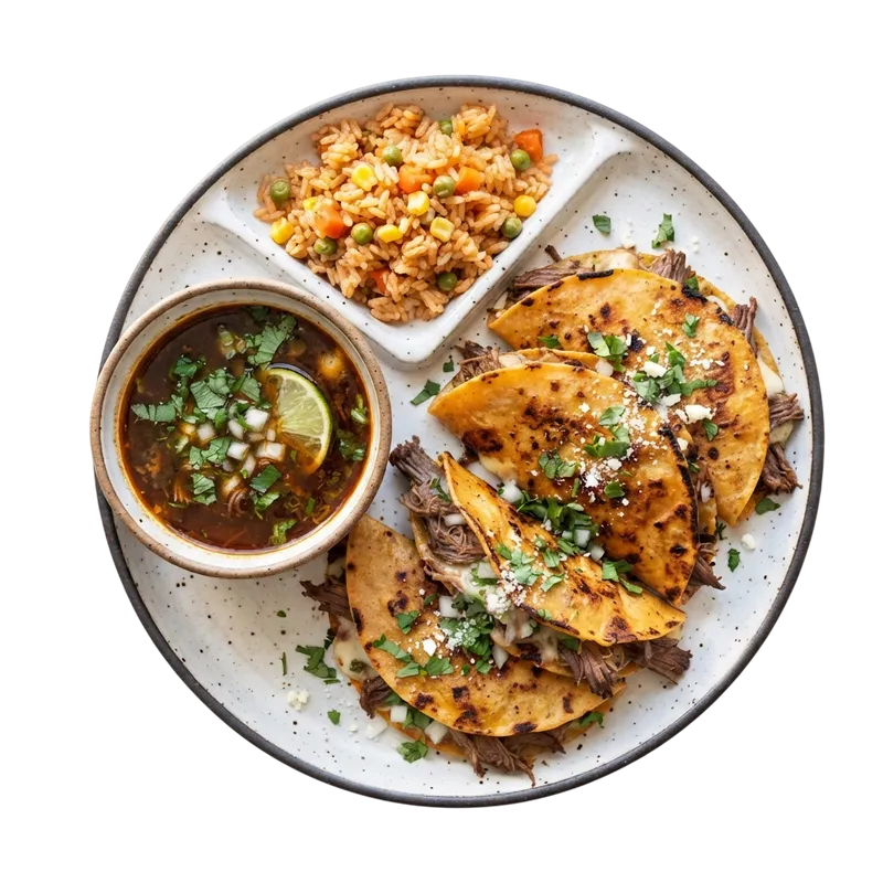 Quesa Birria Tacos