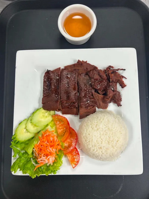 19. Grilled Beef With White Rice