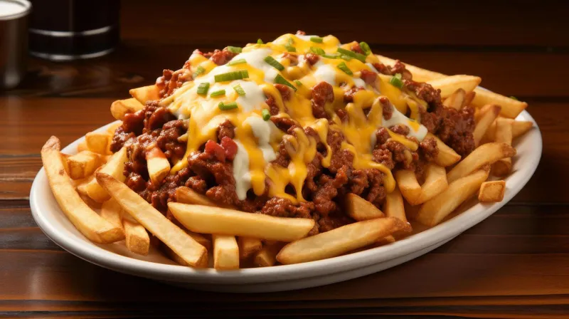 Smothered Turkey Leg Fries