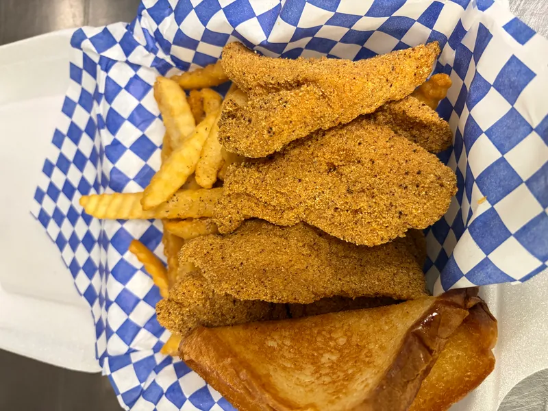 Fried Fish Plate