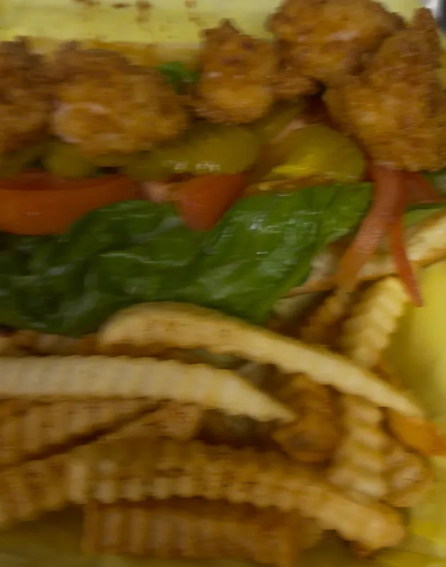 Paradise Shrimp Po' Boy