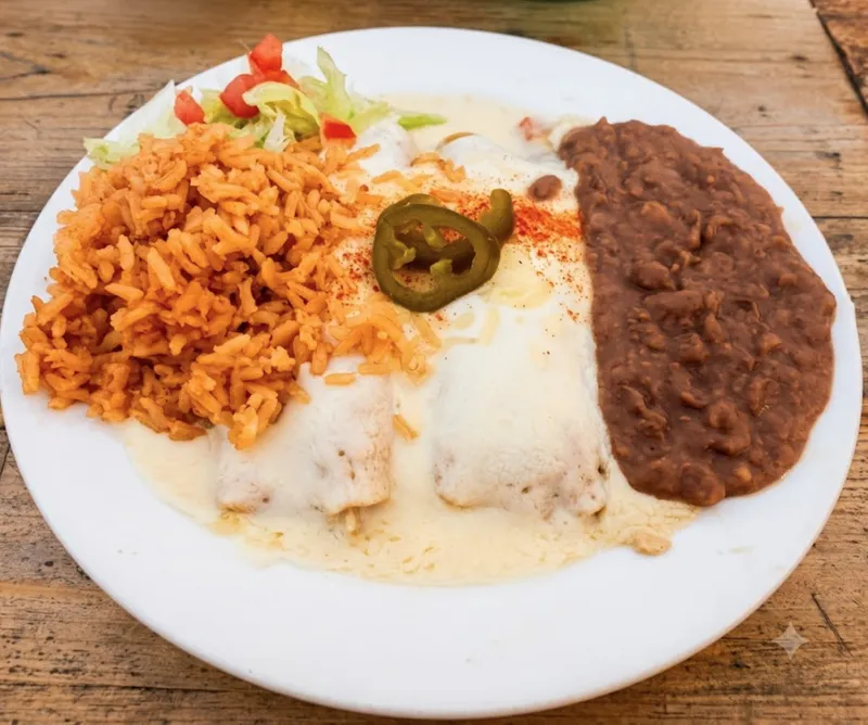 Sour Cream Chicken Enchiladas